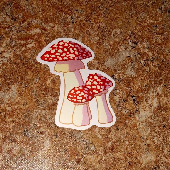 🎯 10 for $10 / Mushroom Sticker - Picture 3 of 3